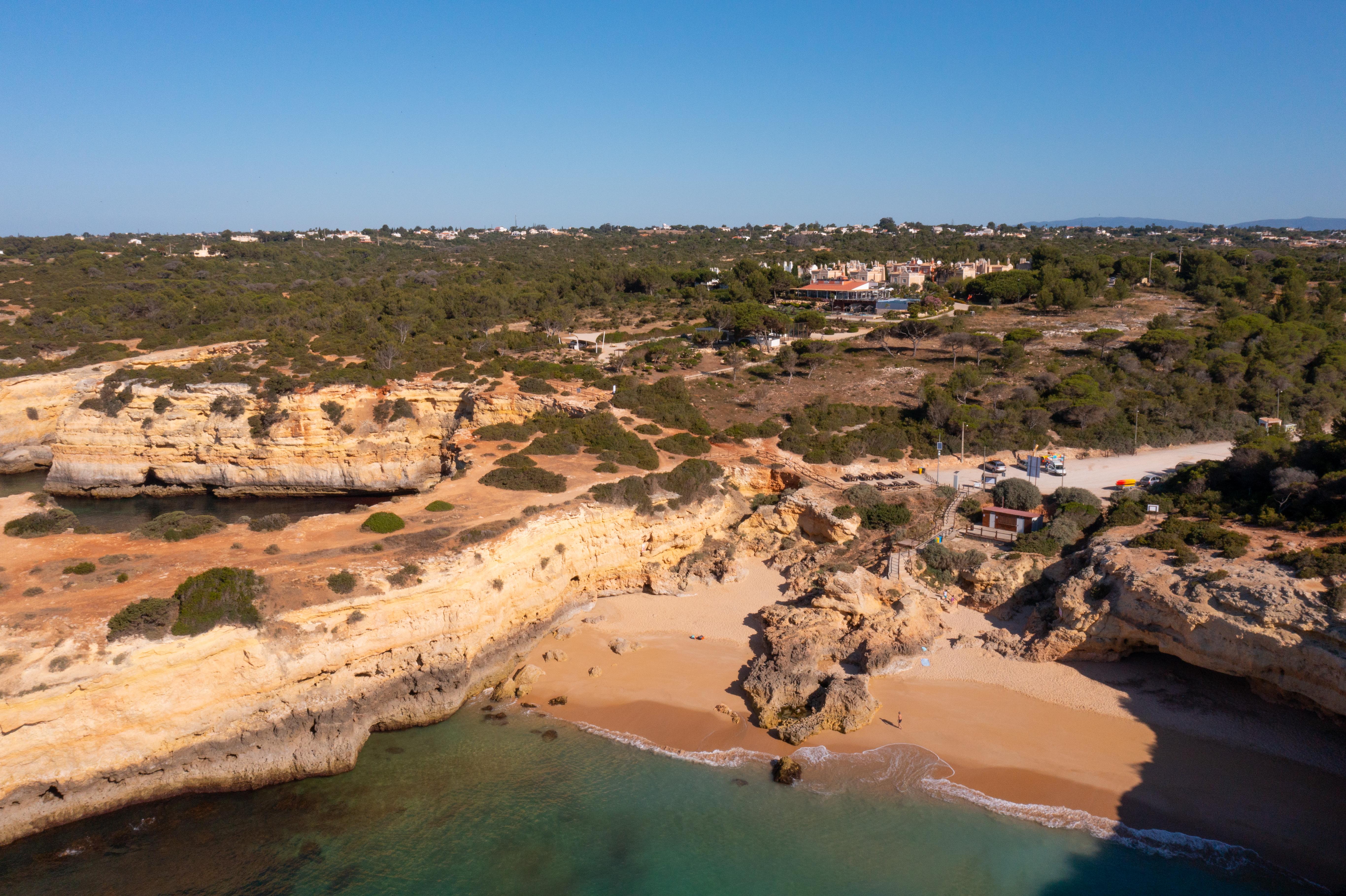 Vila Alba Resort Carvoeiro  Exterior photo Aerial view of the beach